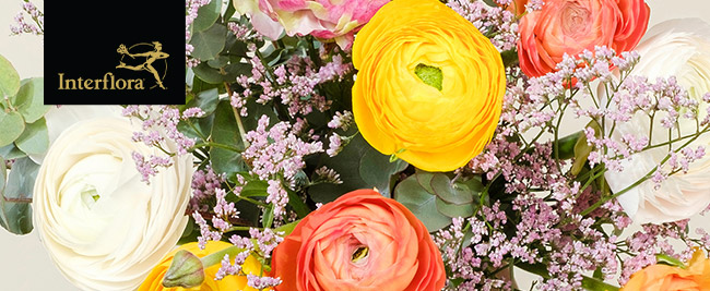 Interflora - Dimanche 6 mars, Fête des Grands-Mères Interflora - Dimanche 6 mars, Fête des Grands-Mères