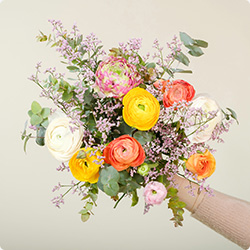 Nos bouquets de renoncules