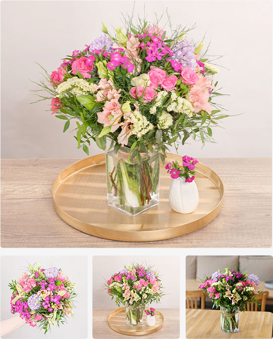 Caline et son Vase offert