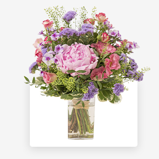 Vase offert avec le bouquet Maman Chérie