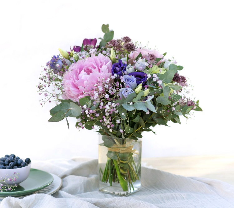 Bouquet Maman Chérie et son vase offert